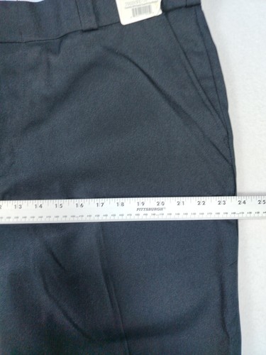 Tact Squad Trousers Men 18 Black Unhemmed Military Police Stretch Waist Security - Picture 10 of 11