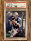 2011 panini adrenalyn #U19 Tom Brady - Ultimate Signature PSA 7 - CRACKED ICE