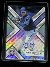 2018 Elite Extra Ed Yunior Severino Auto /100!🔥 Twins HOT! SP!! Aspirations