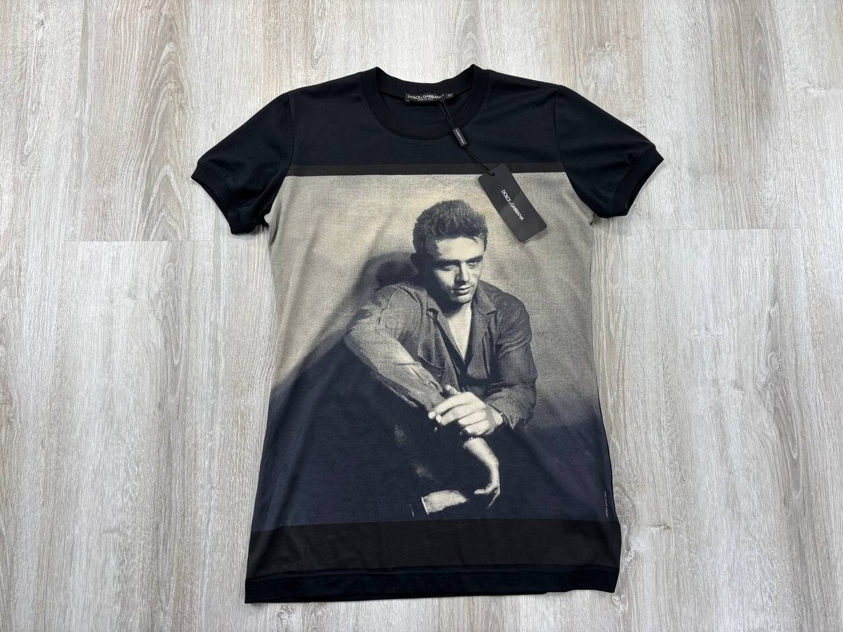 Womens t shirt Dolce Gabbana James Dean Size 42 Color Black | eBay