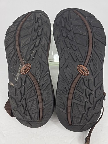 Chaco Size 11M Men’s Brown And Orange Braid Adjustable Comfort Sport Sandals - Picture 11 of 12