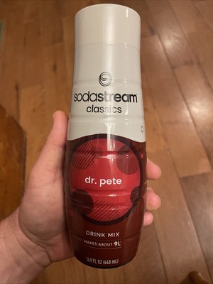 Sodastream Dr Pete Drink Mix 14.9 oz Soda Stream 5/7/2025