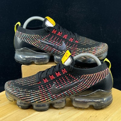 vapormax flyknit black and blue