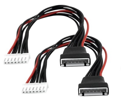   2x 6S Balancer Silikon Kabel JST - XH Lipo 20cm Verlängerung Stecker Buchse