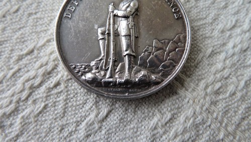 SILVER MEDAL LOND RIFLE BRIGADE HQ WING 1926 EDWIN HEDLEY MAJOR OBE WW11 26.3g - Picture 3 of 6