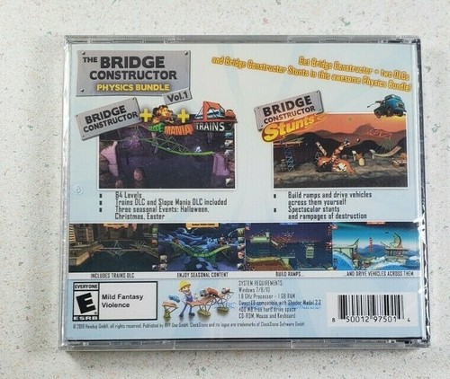 The Bridge Constructor Physics Bundle Vol. Windows 10/8/7 PC CD-Rom Game New  - Picture 9 of 12