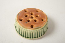 Vintage Ceramic Flower Frog P4L/JSF6 Art Pottery Great Color