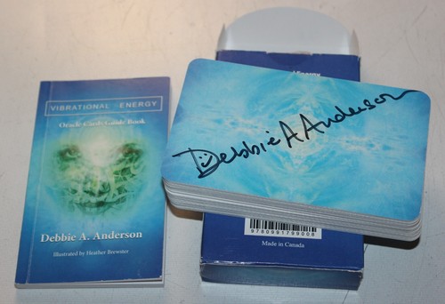 Vibrational Energy Debbie Anderson signed Oracle Card Complete Box Set vg+/NM - Bild 4 von 5