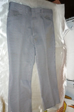 DOUBLE KNIT HAGGAR SLACKS PANTS 70's VINTAGE 36 X 27