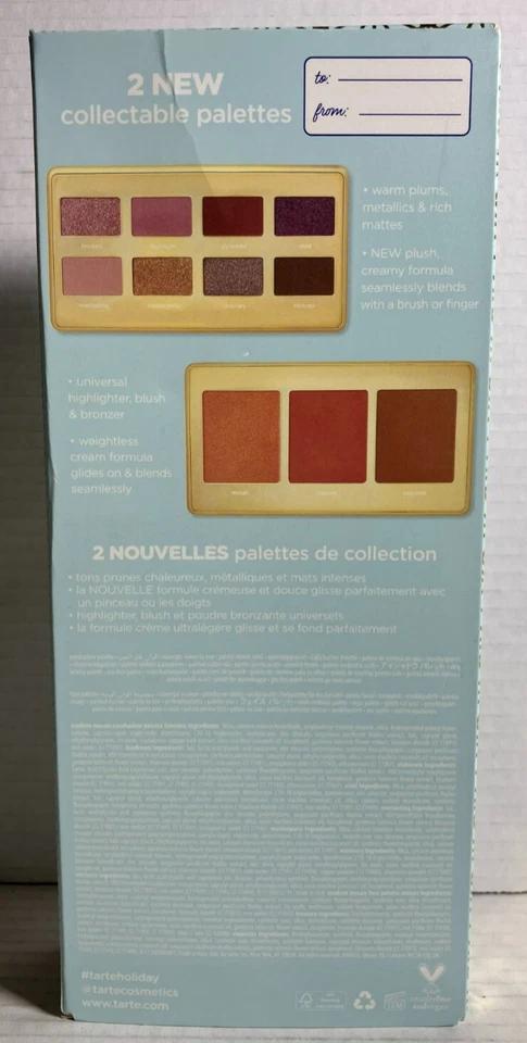 Tarte Sea Modern Mosaic Palette Wardrobe Eyeshadow & Face Palette *Open Box* - Image 3 of 4