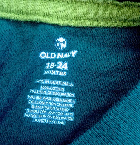 Camiseta Old Navy Niños Chimpancé Off The Old Block Bebé Infante 18-24M - Imagen 5 de 5