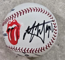 THE ROLLING STONES Signed Baseball.Signed By Mick Jagger, Wood And Richards