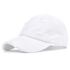 Womens Baseball Caps Unisex Vintage Washed Baseball Cap Cotton Low Profile Ha...