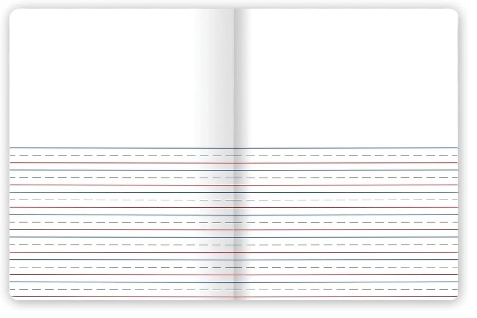 Mead Primary Journal, 12 Pack, Half Page Ruled, Grades K-2, 7-1/2" x 9-3/4", 100 - Image 4 of 4