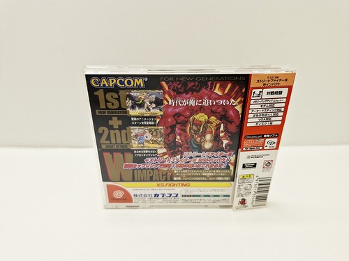 Street Fighter III - W Impact - DREAMCAST JAPAN VERSION - Picture 2 of 9