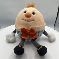 RARE Applause Humpty Dumpty Plush 12" Orange Hair Bow Tie Long Legs  Chime