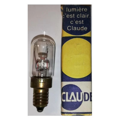 Claude Glühbirne E10 5W 24V Röhre ? 15x43mm - Clear
