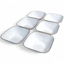6pc Corelle VITRELLE Square Amalie 22-Ounce Soup/Cereal Bowl