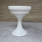 Westmoreland White Milk Glass Pedestal Fairy Lamp BASE ONLY *VERY GOOD