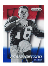 2014 Prizm Frank Gifford #53 Red White Blue New York Giants