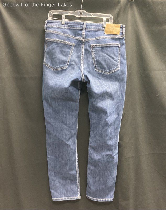 Calvin Klein Men's Blue Slim Fit Stretch Jeans Size 34x30 image 2