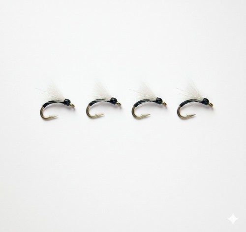 Tailwater Assassin Nymph Emergers UV Black - mosche da pesca a mosca trota premium - Foto 16 di 24