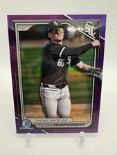Colson Montgomery 2024 Bowman Chrome Prospects True Purple Refractor #131/250