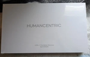HumanCentric 15.6" 1080P FHD IPS Portable Monitor USB C USB-C HDMI New Sealed