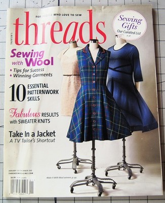 Thread Sewing Magazine Threads Sewing Magazine Dec/Jan 2019 | eBay