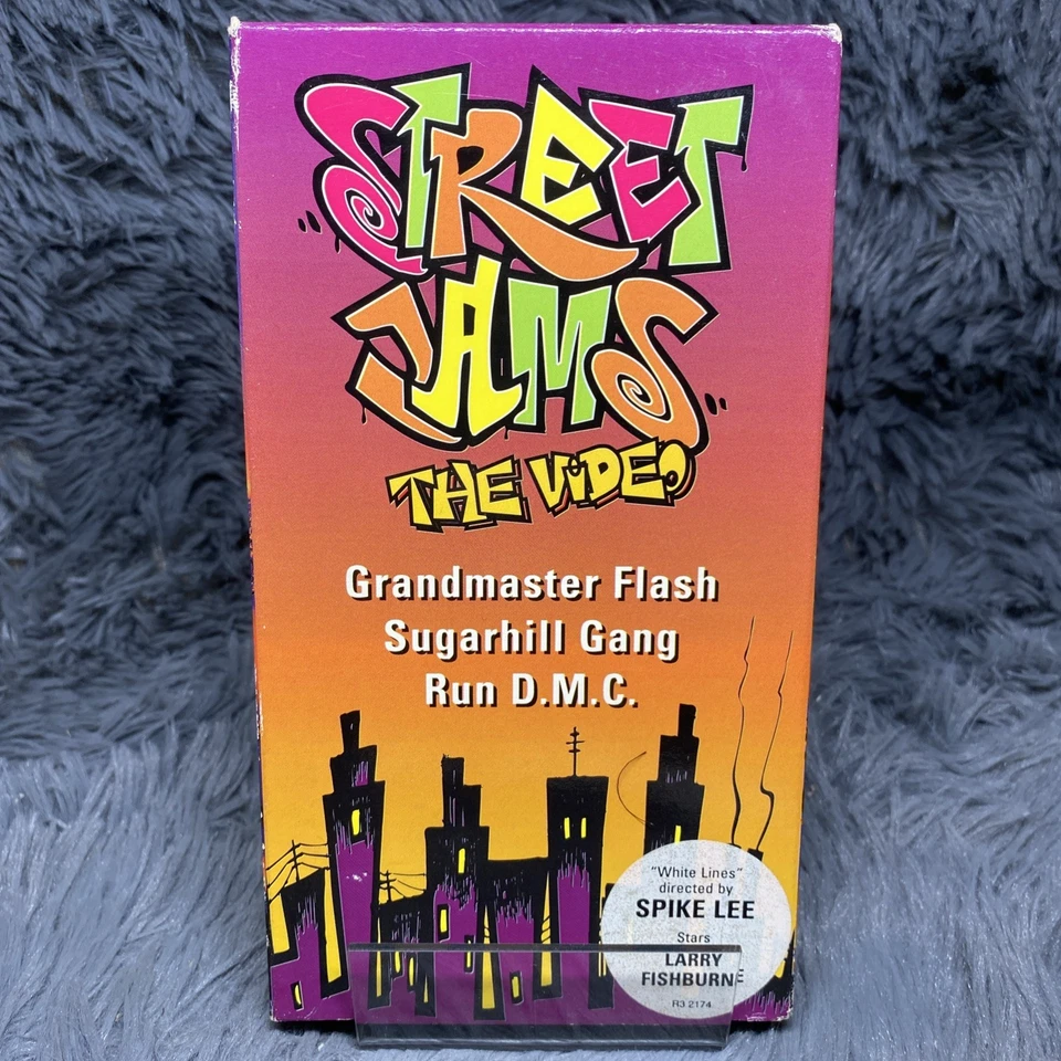Street Jams: The Video VHS Tape July 1994 Rhino Label Grandmaster Flash Music - Image 2 of 4