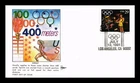 US COVER SPRINT OLYMPICS TRACK FIELD EVENTS FIRST DAY ISSUE GILL CRAFT CACHET