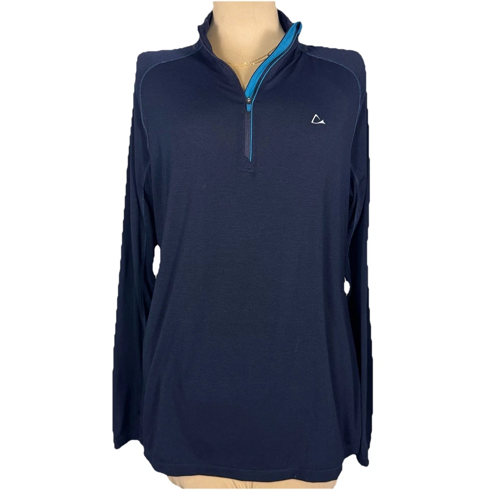 Paradox Merino Blend Dri-Release Performance Base Layer Women's XL Quarter Zip - Image 2 of 4