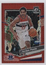 2023-24 Panini Donruss Optic Choice Red Prizm 76/88 Jordan Poole #93 17zx
