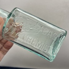 Antique Large Mouth Boots Cash Chemist Medicine Bottle UK pharmacy Collectible