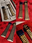 LOT Watch Bands 1 New Stainless, 2 Used Vintage | Amethyst, Jasper, Tigers 👁️ — photo 8