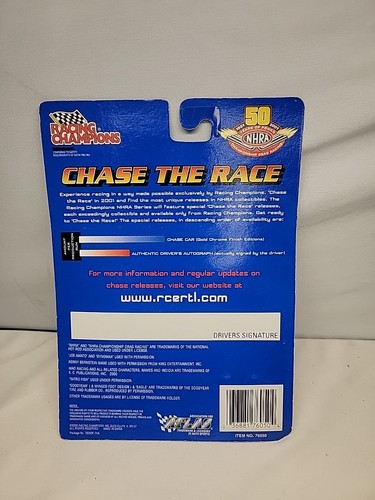 2001 Racing Champions Chase the Race Dale Creasy Jr NHRA Mad Ugly Car - Picture 2 of 3