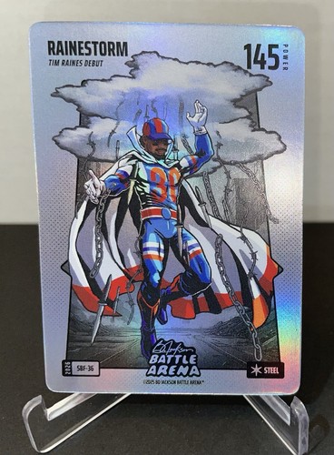 Bo Jackson Battle Arena Rainestorm Tim Raines Silver Steel Battle-foil