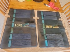Vintage Ford Truck Accessory The Best Never Rest Rubber Floor Mats 1 Pair