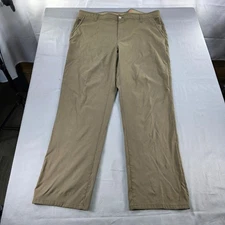 Weatherproof Vintage Pants Outdoor Hiking Travel Khaki Comfort W38 L30