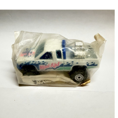 Hot Wheels Kool-Aid RETRO Pickup Truck 1:64 Diecast White/Blue 1980 Unopened 