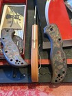 Spyderco Stretch HAP40:Burnt Orange: LW: modded Out: Mars FCCF — photo 10