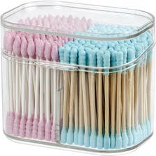 Clear Bathroom Organizer, 2-Size Essentials Set for Hail Accessories Beauty