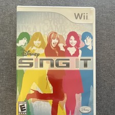 Disney Disney Sing It Nintendo Wii Disc w/ Case & Manual, Karaoke Music E 2008