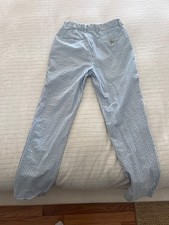 j crew seersucker pants boys size 12