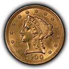 1900 G$2.50 Liberty Head Gold Quarter Eagle - Luster - UNC - SKU-G6239