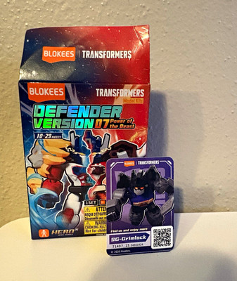 Blokees Transformers Defender Ver 07 Power of the Beast Grimlock Blind Box