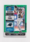 Bryce Young Green Pulsar /35 (RC) 2023 Panini Contenders Optic Season Ticket #7