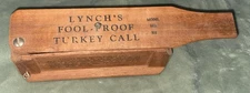 Vintage Lynch’s Fool-Proof Turkey Call  Caller Model No. 101 1965  Hunting GIFT