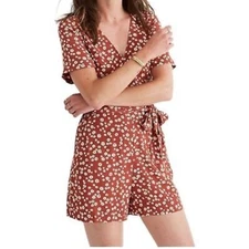 Madewell floral romper