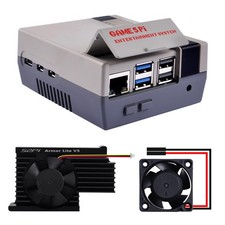 Raspberry Pi 5 Case with Active Cooler Armor Style for 4GB 8GB 16GB